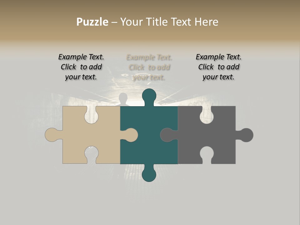 Movement Street Light PowerPoint Template