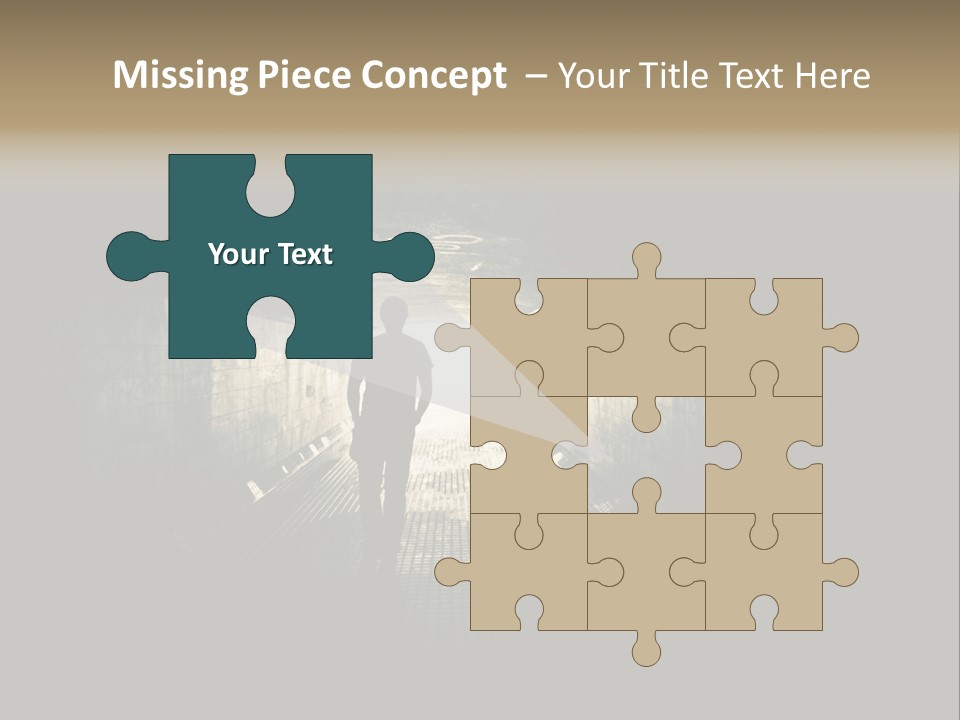 Movement Street Light PowerPoint Template