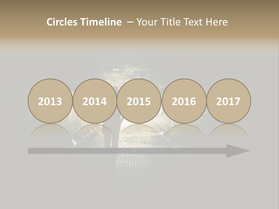 Movement Street Light PowerPoint Template