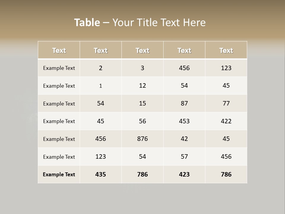 Movement Street Light PowerPoint Template