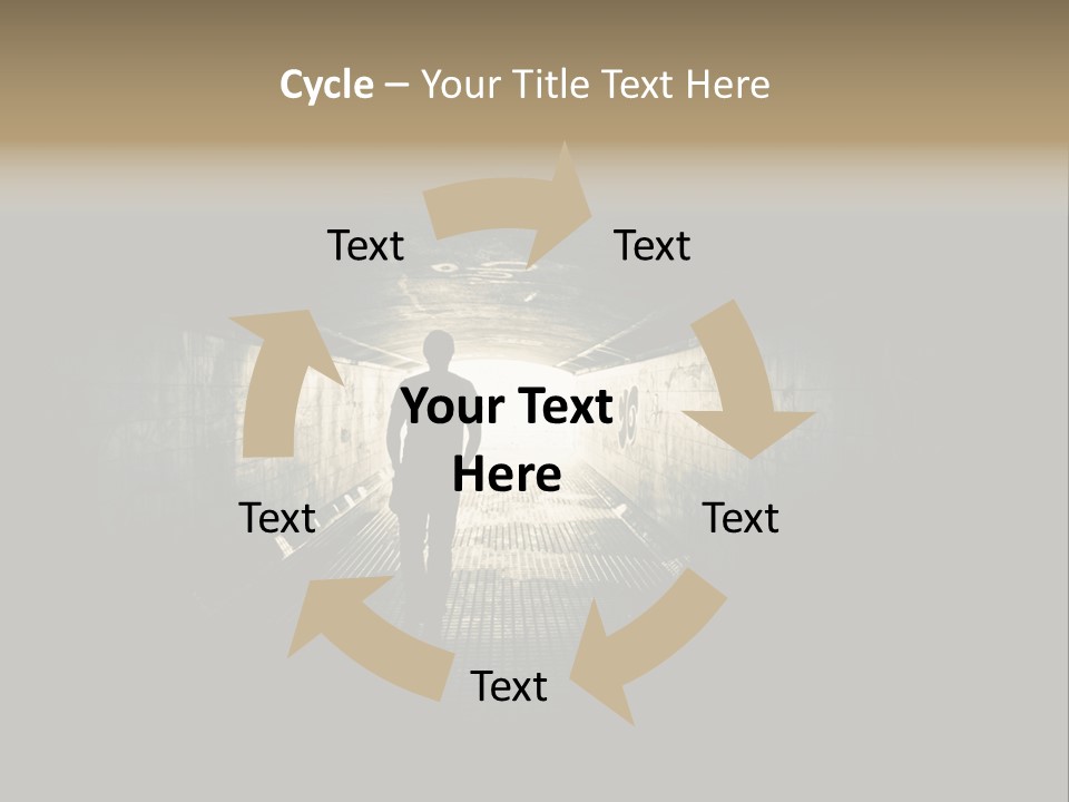 Movement Street Light PowerPoint Template