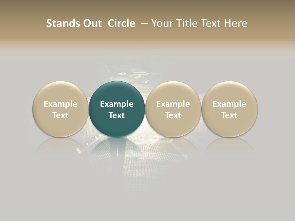 Movement Street Light PowerPoint Template