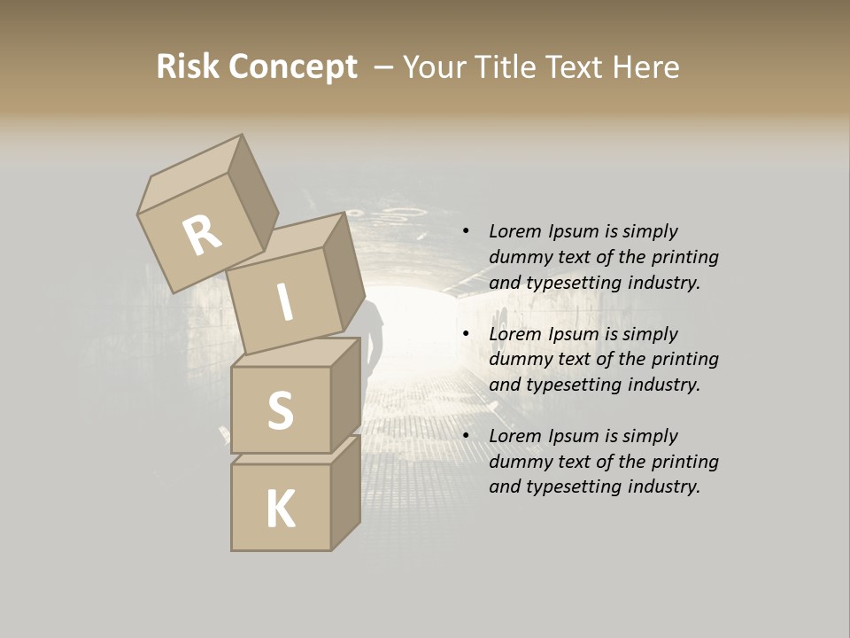 Movement Street Light PowerPoint Template