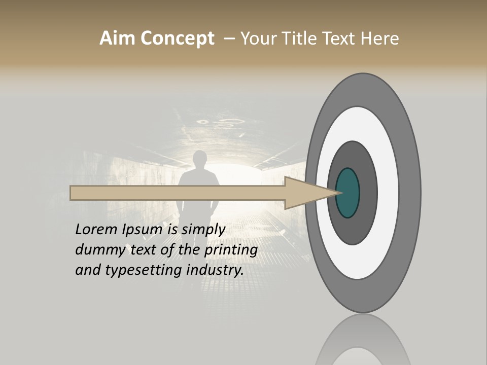 Movement Street Light PowerPoint Template