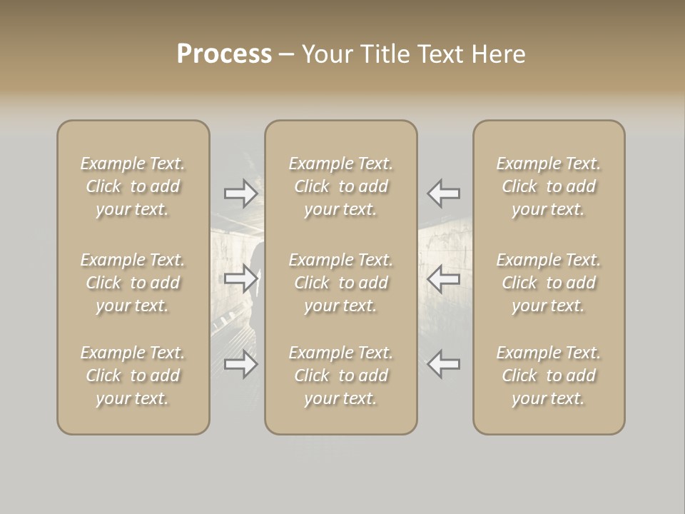 Movement Street Light PowerPoint Template