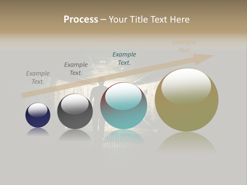 Movement Street Light PowerPoint Template