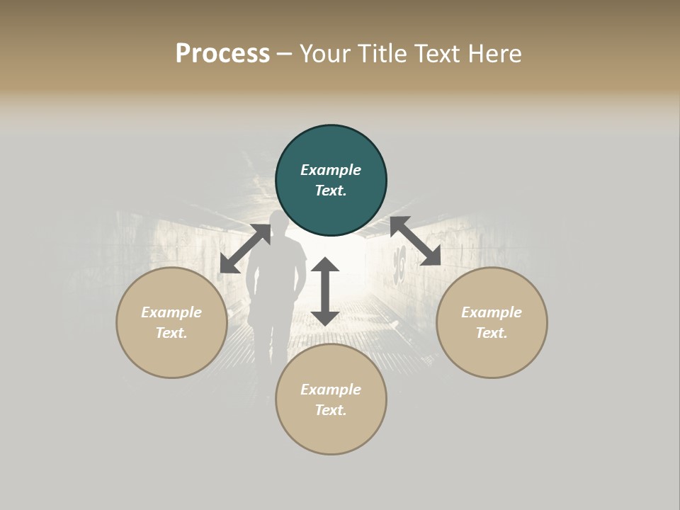 Movement Street Light PowerPoint Template
