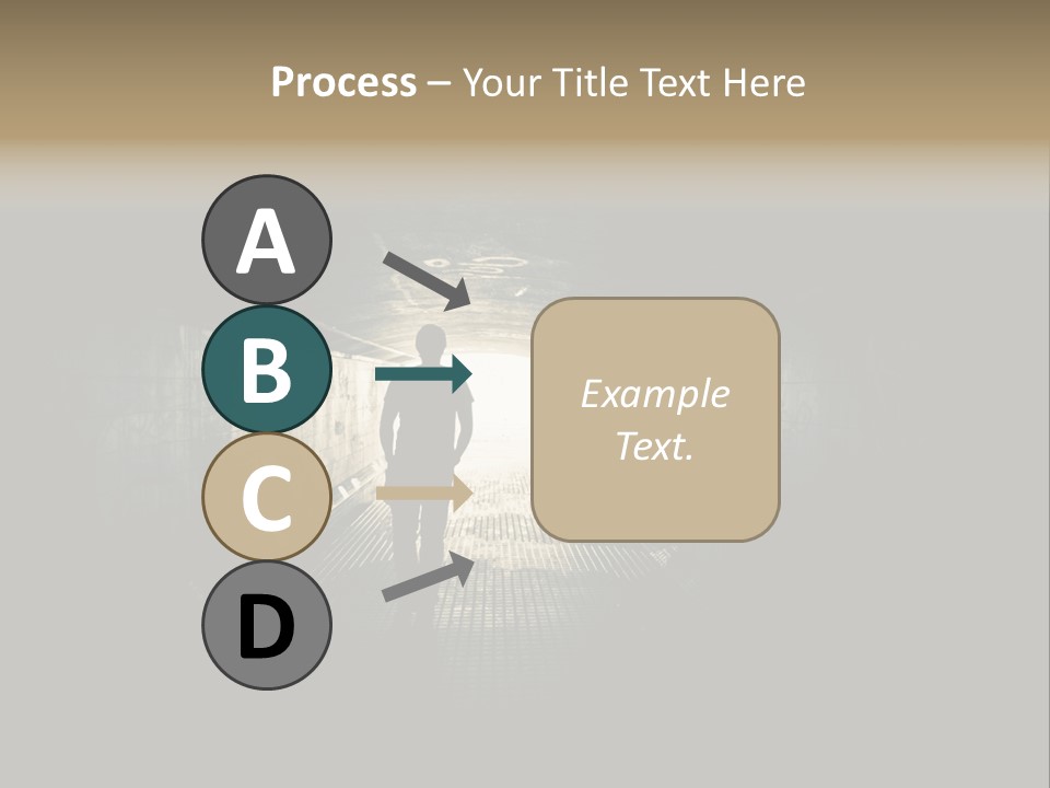 Movement Street Light PowerPoint Template
