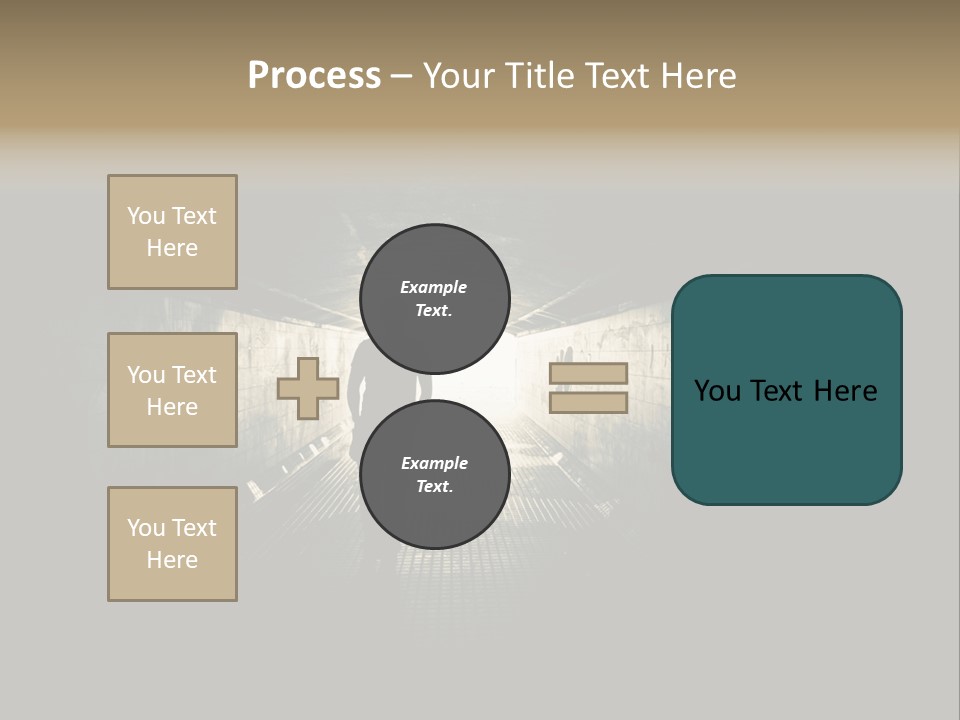 Movement Street Light PowerPoint Template