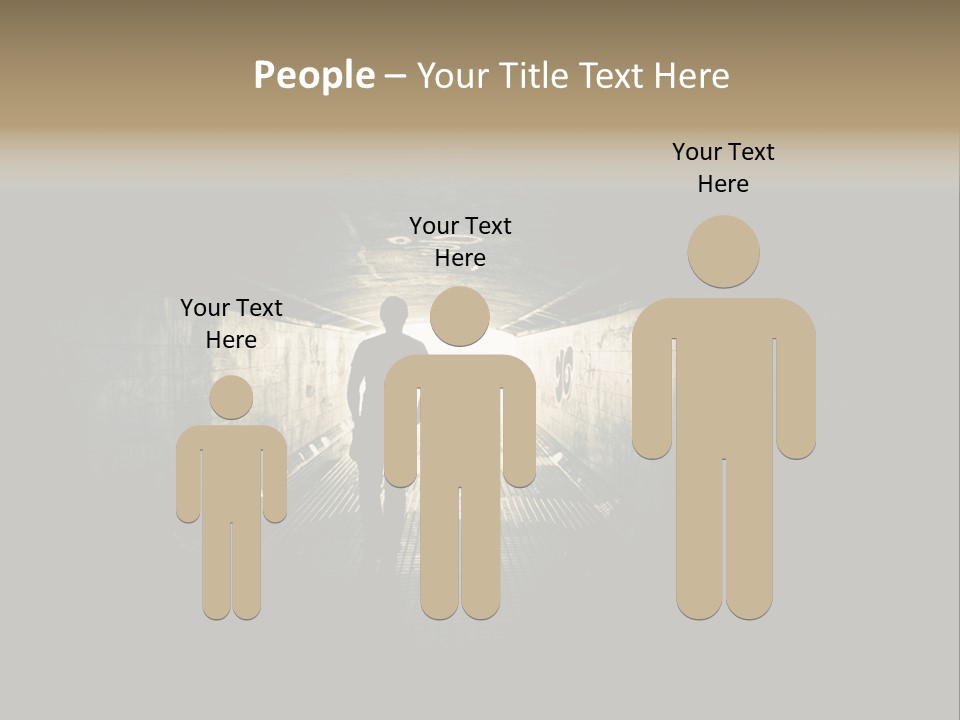 Movement Street Light PowerPoint Template