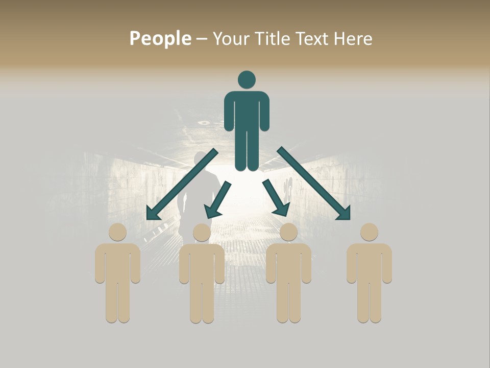 Movement Street Light PowerPoint Template