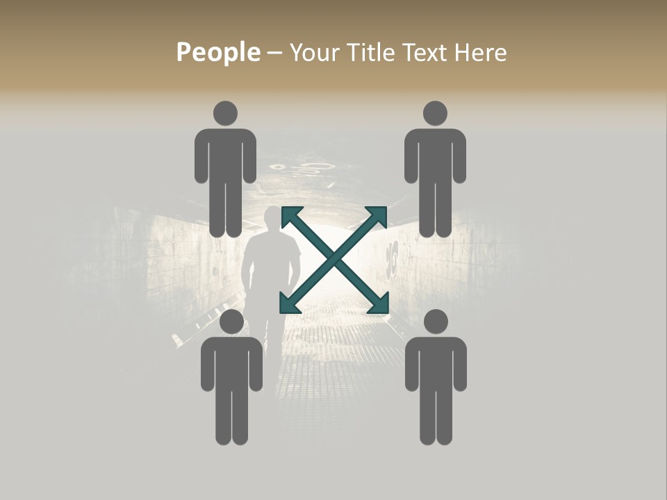 Movement Street Light PowerPoint Template