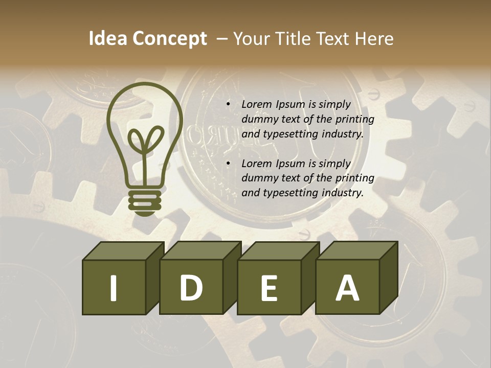 Monetery Policy Britain National PowerPoint Template