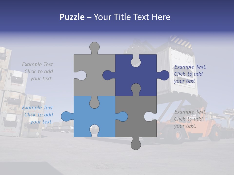 Goods Daytime Hoist PowerPoint Template