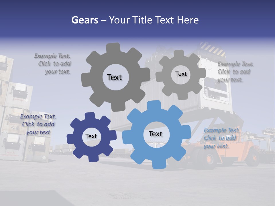 Goods Daytime Hoist PowerPoint Template