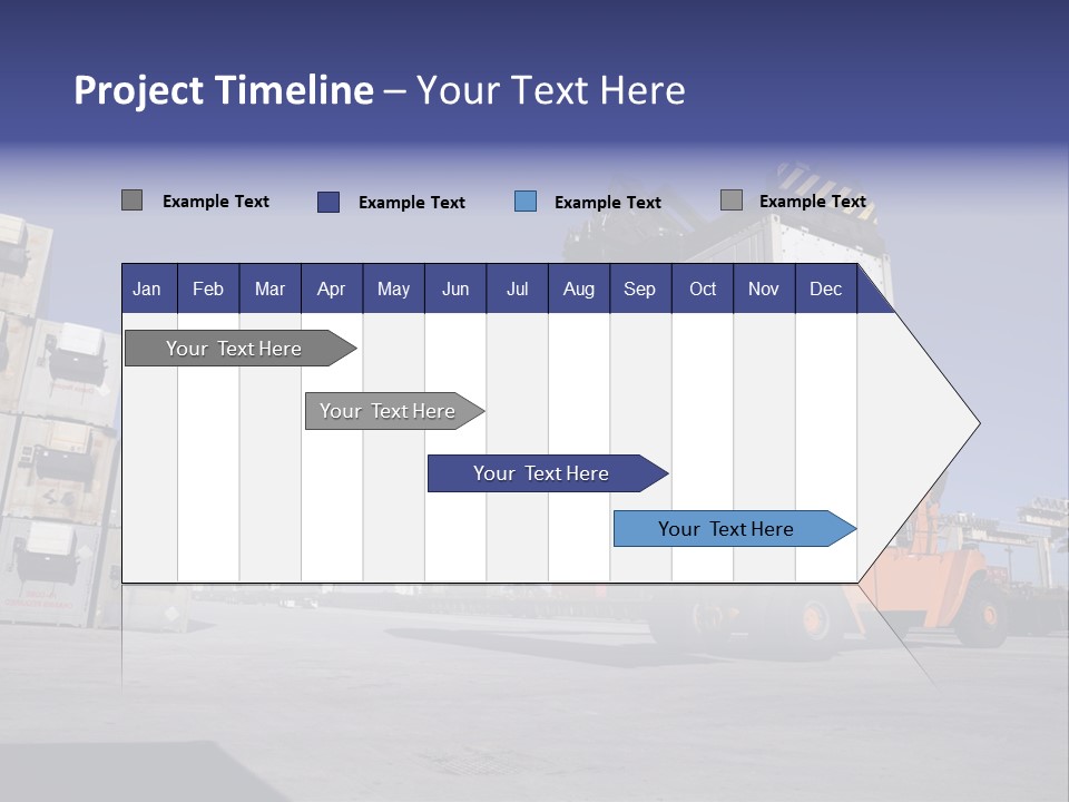 Goods Daytime Hoist PowerPoint Template