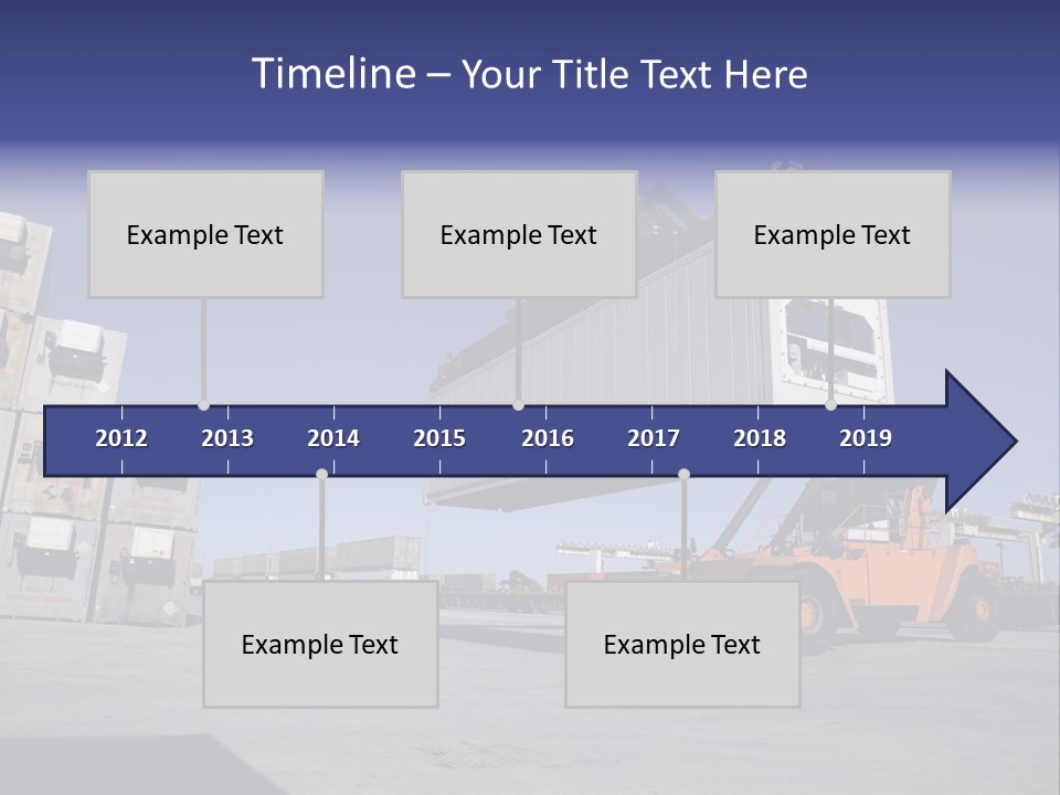 Goods Daytime Hoist PowerPoint Template