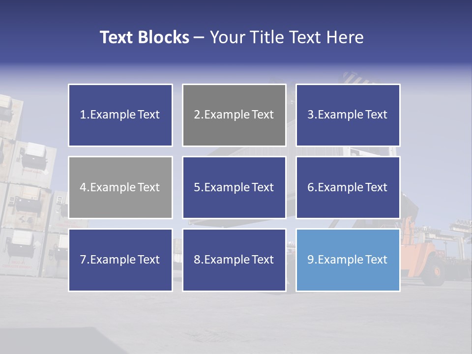Goods Daytime Hoist PowerPoint Template