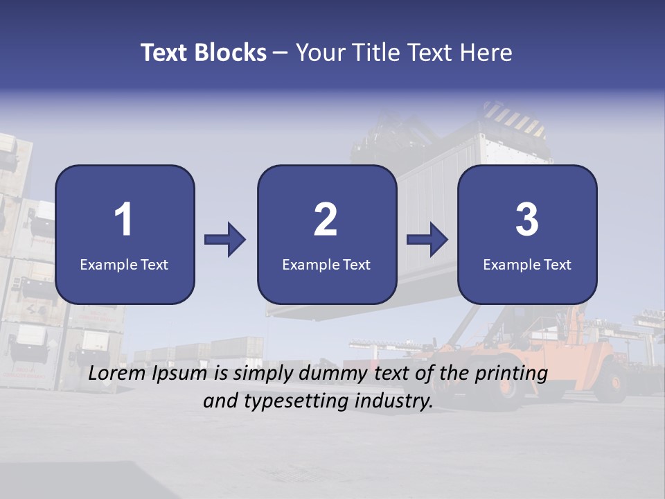Goods Daytime Hoist PowerPoint Template