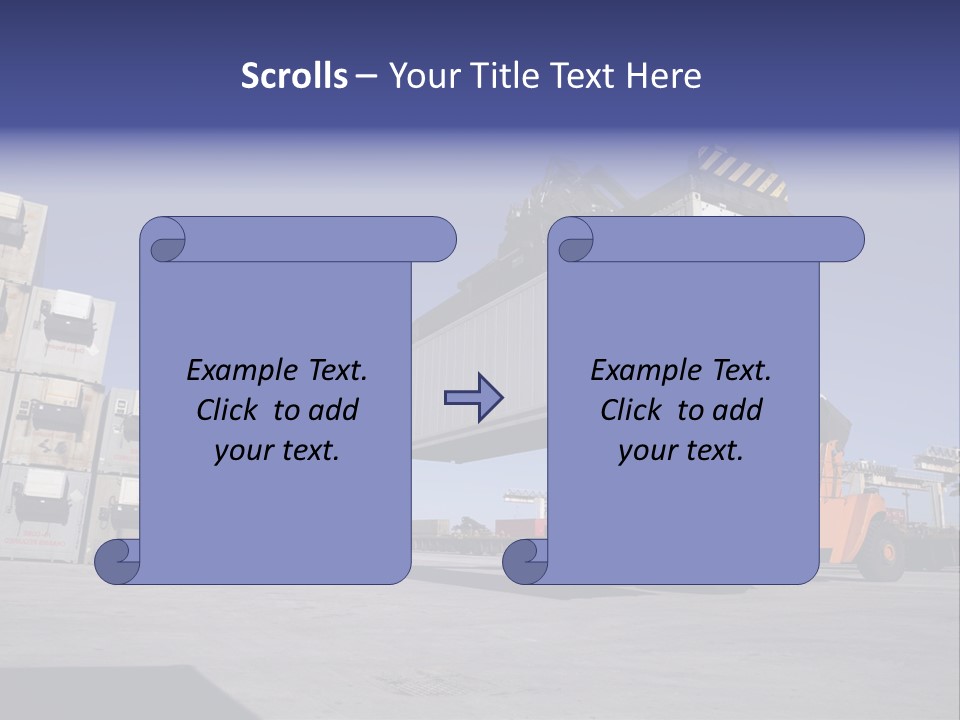 Goods Daytime Hoist PowerPoint Template
