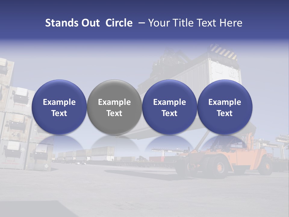 Goods Daytime Hoist PowerPoint Template