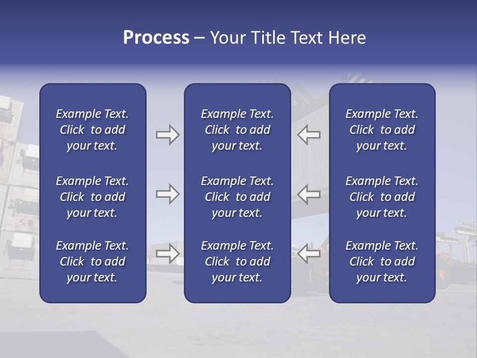 Goods Daytime Hoist PowerPoint Template