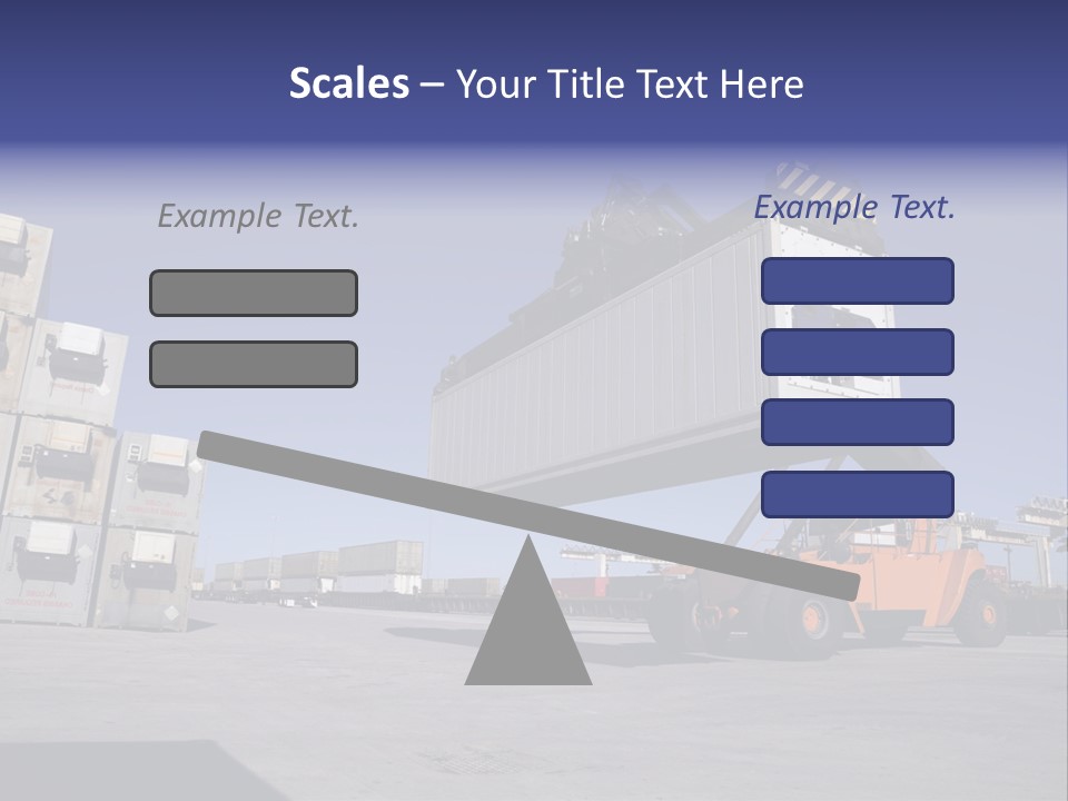 Goods Daytime Hoist PowerPoint Template