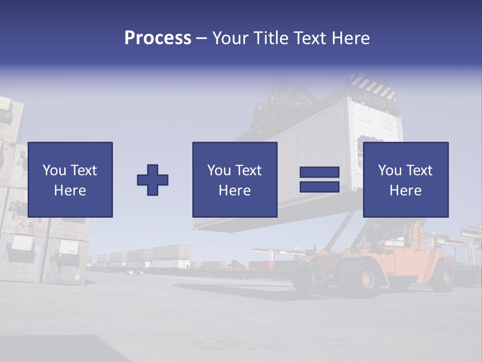 Goods Daytime Hoist PowerPoint Template