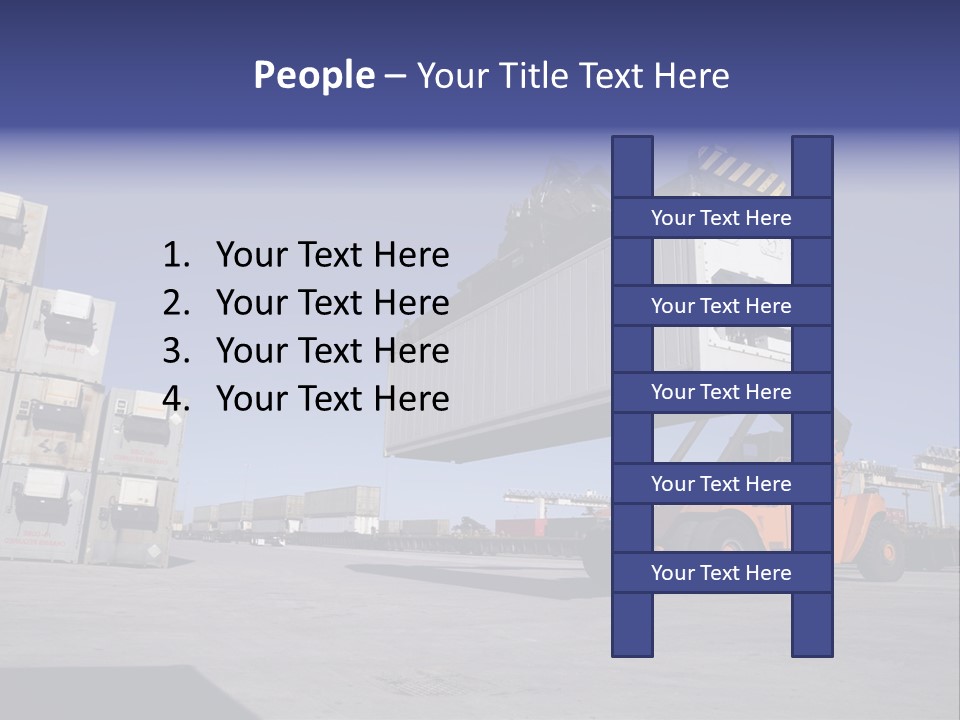 Goods Daytime Hoist PowerPoint Template