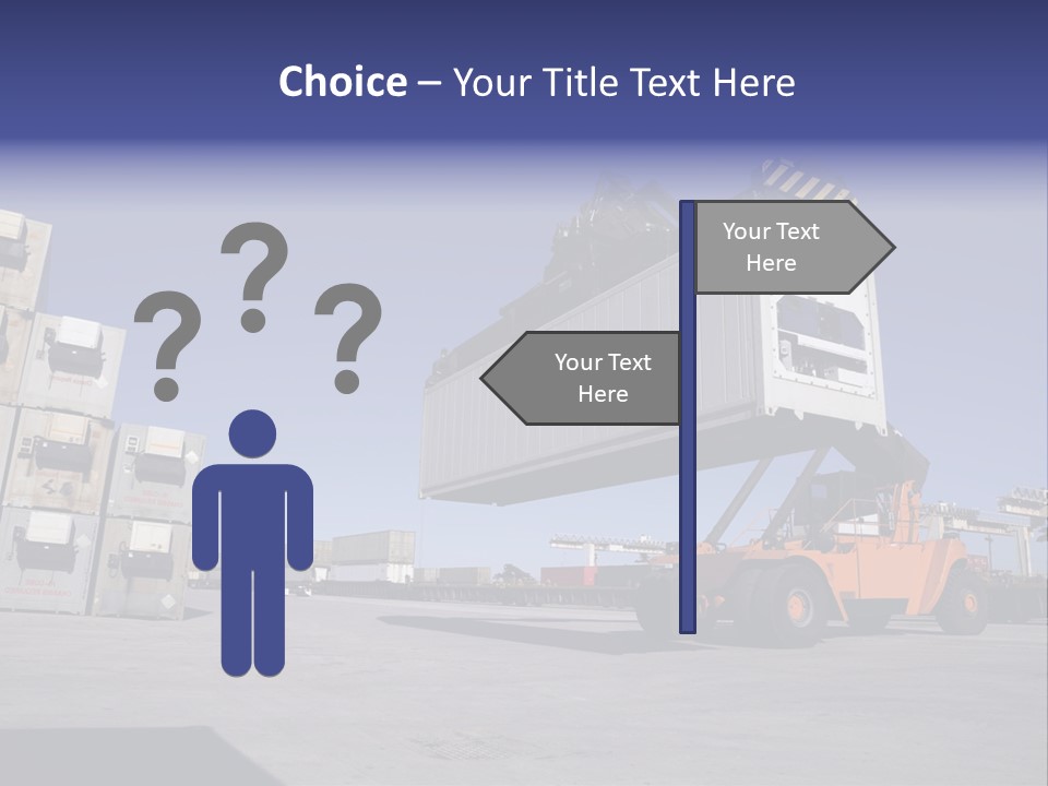 Goods Daytime Hoist PowerPoint Template