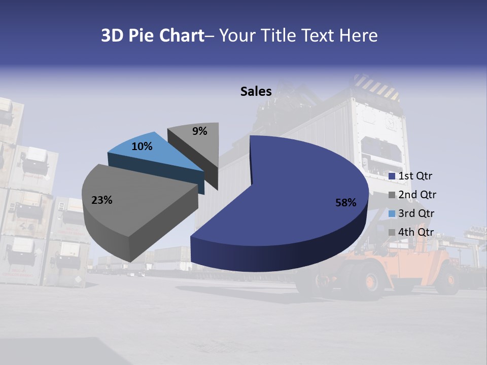 Goods Daytime Hoist PowerPoint Template