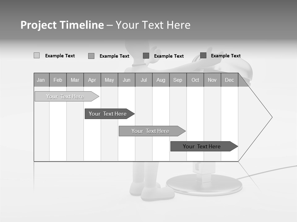 Leader Broadcasting Singing PowerPoint Template