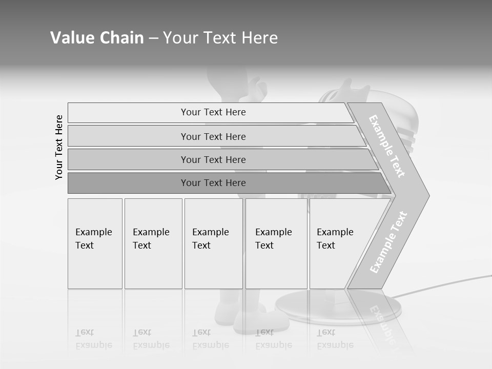 Leader Broadcasting Singing PowerPoint Template