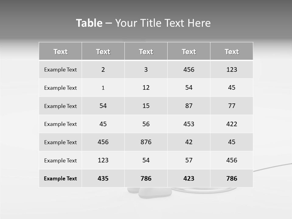 Leader Broadcasting Singing PowerPoint Template