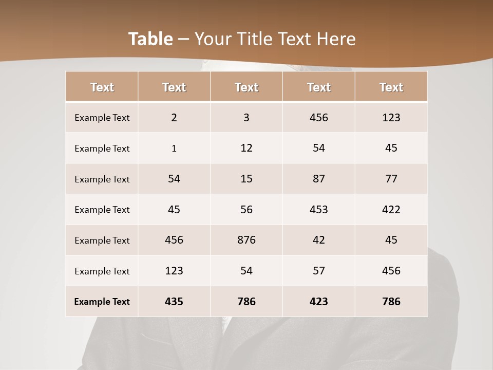 A Man With A Gas Mask On His Face PowerPoint Template