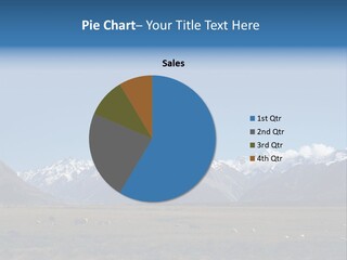 Travel Agricultural Mountain PowerPoint Template