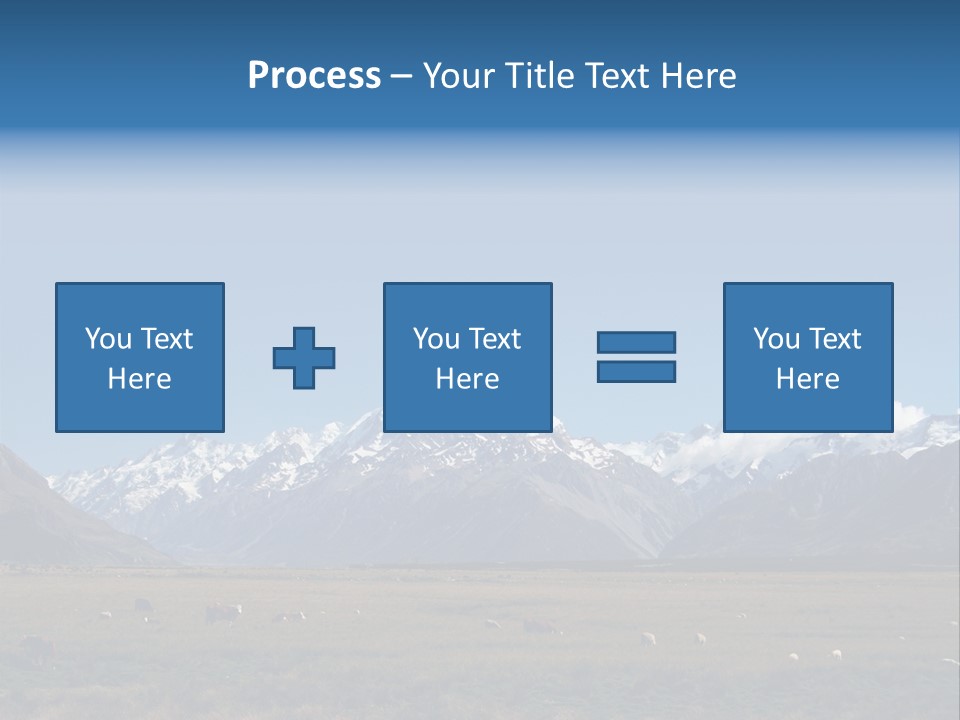 Travel Agricultural Mountain PowerPoint Template
