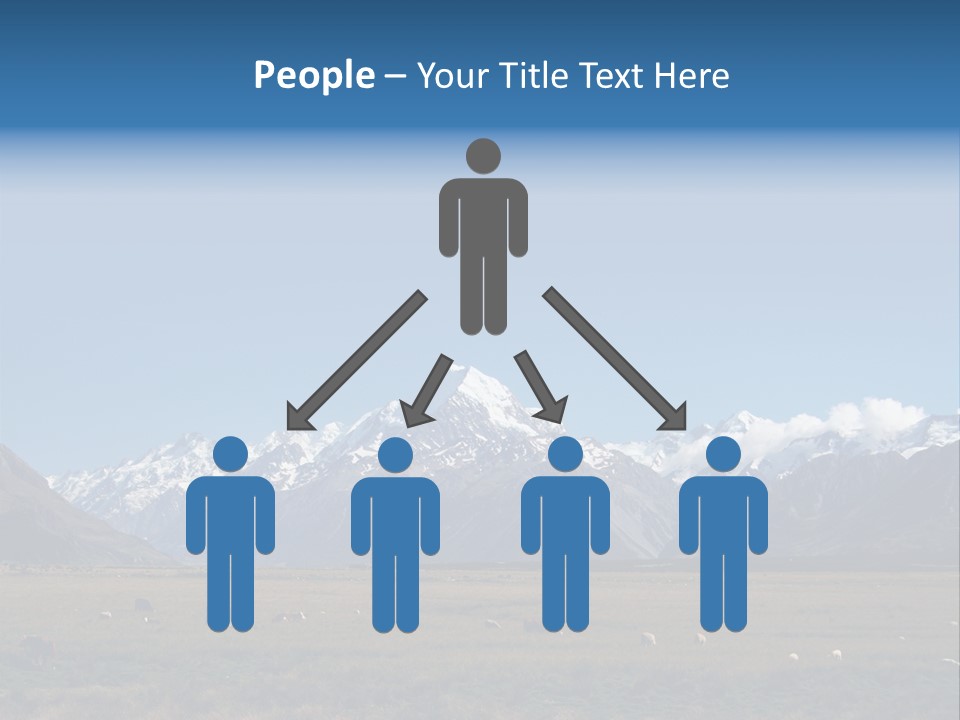 Travel Agricultural Mountain PowerPoint Template