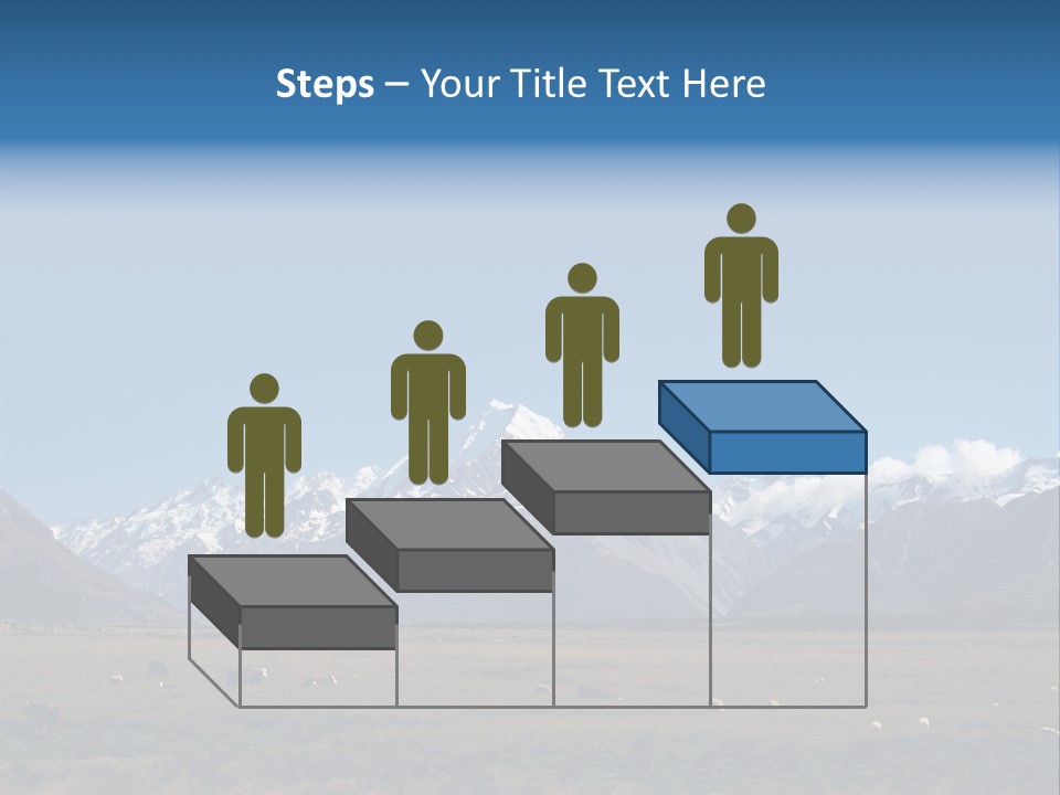 Travel Agricultural Mountain PowerPoint Template