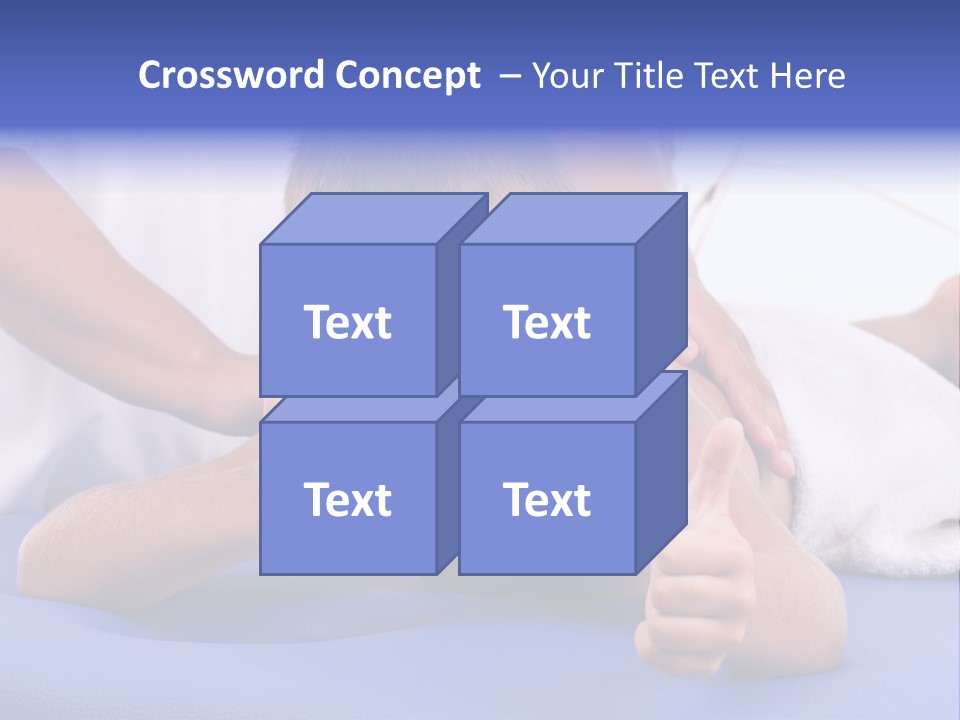 A Young Boy Is Smiling And Giving A Thumbs Up PowerPoint Template