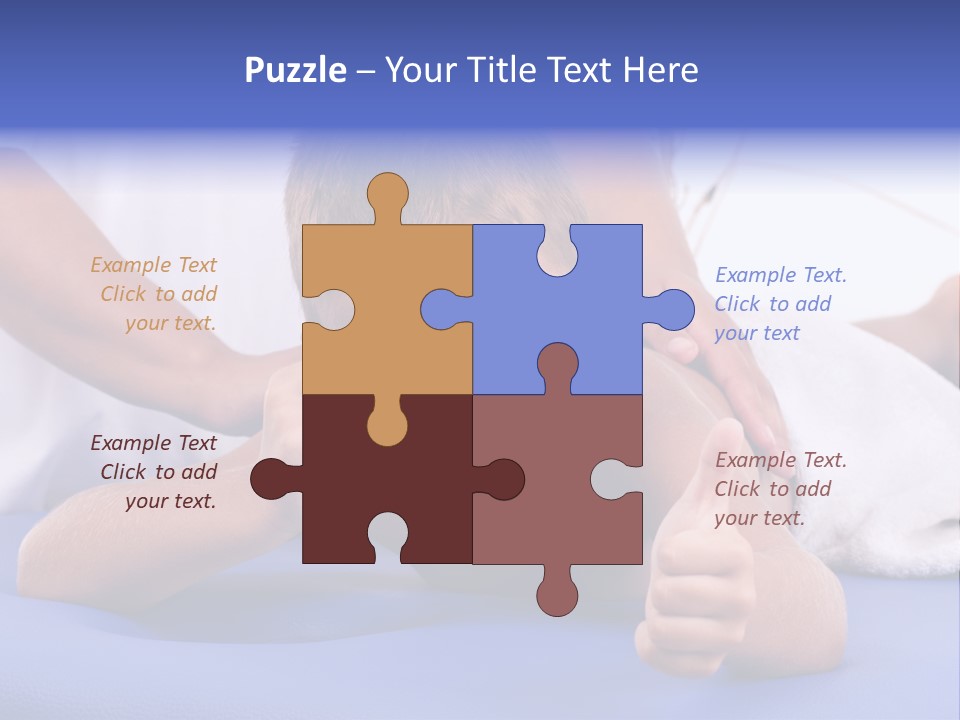 A Young Boy Is Smiling And Giving A Thumbs Up PowerPoint Template