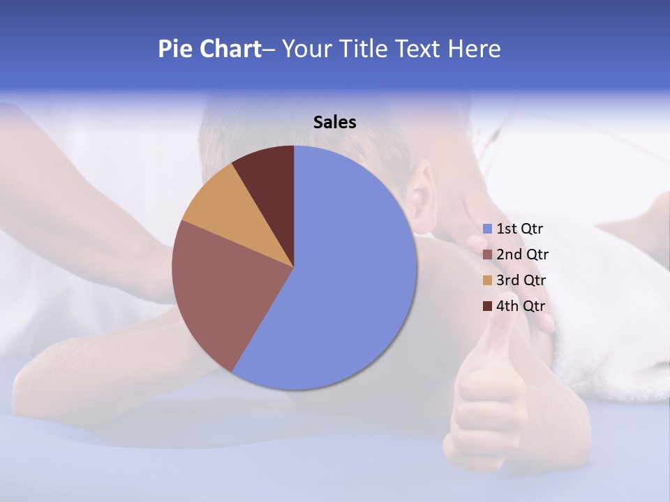 A Young Boy Is Smiling And Giving A Thumbs Up PowerPoint Template