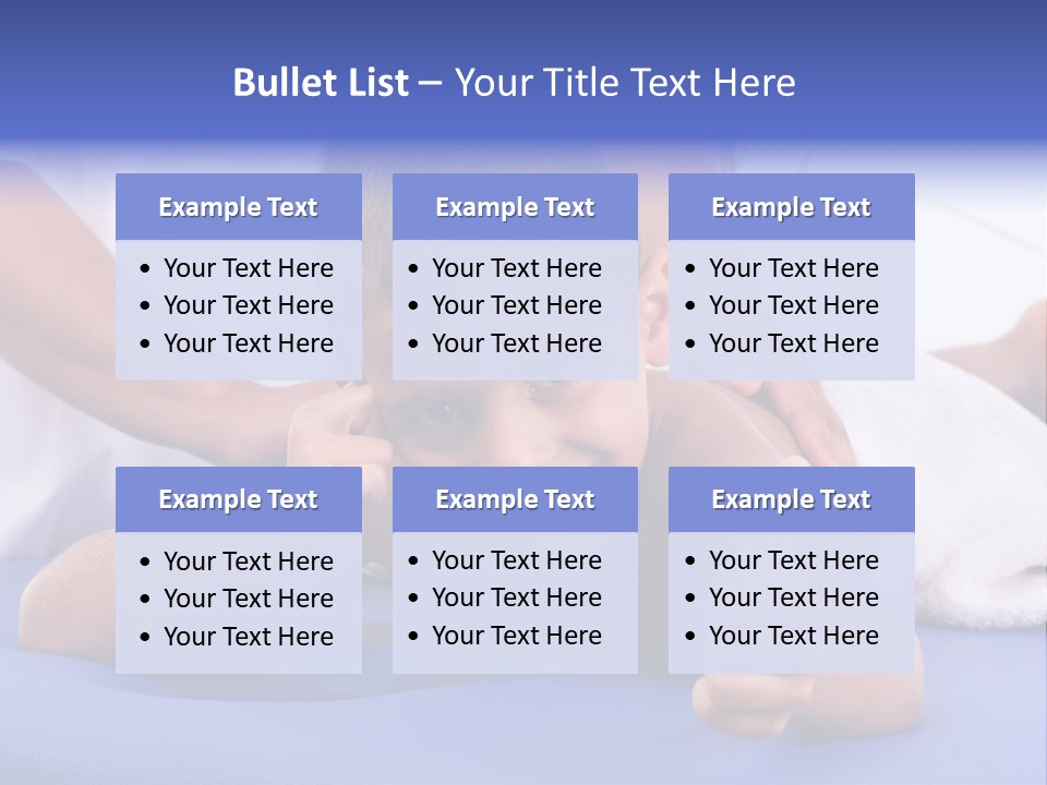 A Young Boy Is Smiling And Giving A Thumbs Up PowerPoint Template