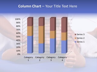 A Young Boy Is Smiling And Giving A Thumbs Up PowerPoint Template