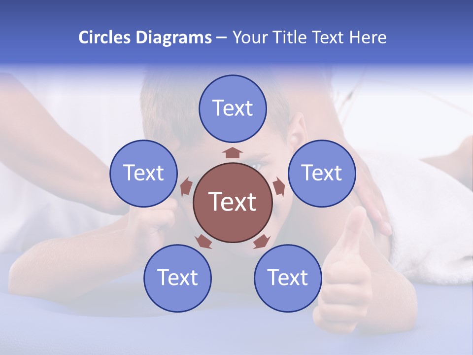 A Young Boy Is Smiling And Giving A Thumbs Up PowerPoint Template