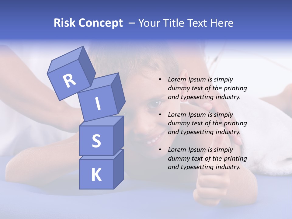 A Young Boy Is Smiling And Giving A Thumbs Up PowerPoint Template