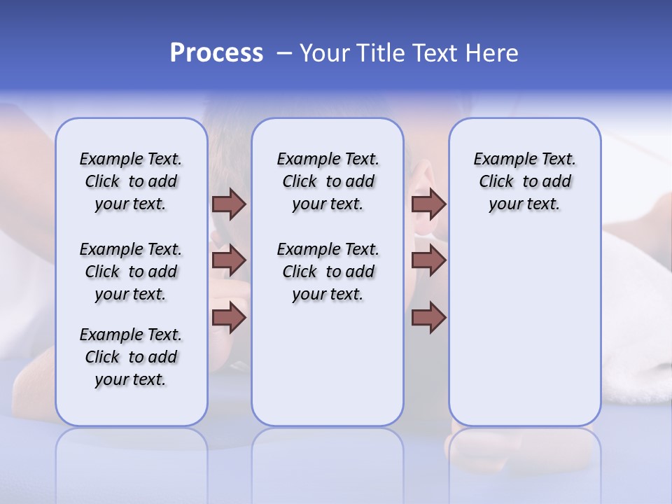 A Young Boy Is Smiling And Giving A Thumbs Up PowerPoint Template