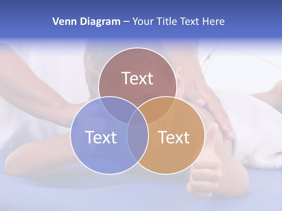 A Young Boy Is Smiling And Giving A Thumbs Up PowerPoint Template
