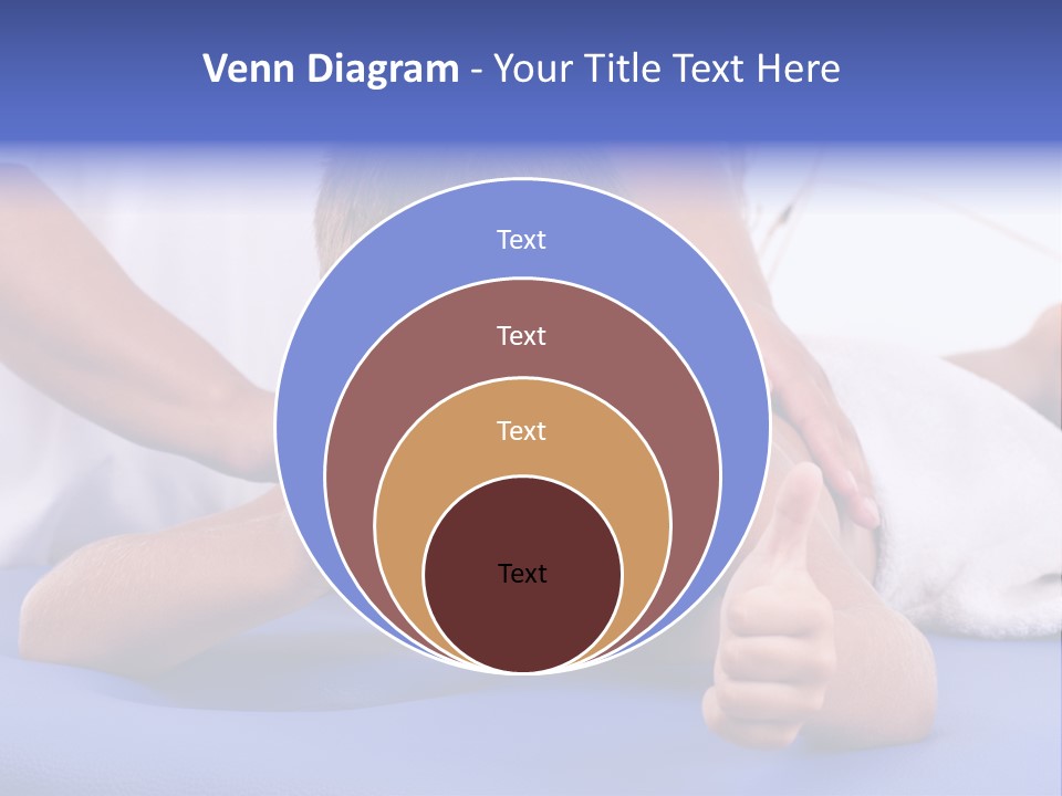 A Young Boy Is Smiling And Giving A Thumbs Up PowerPoint Template