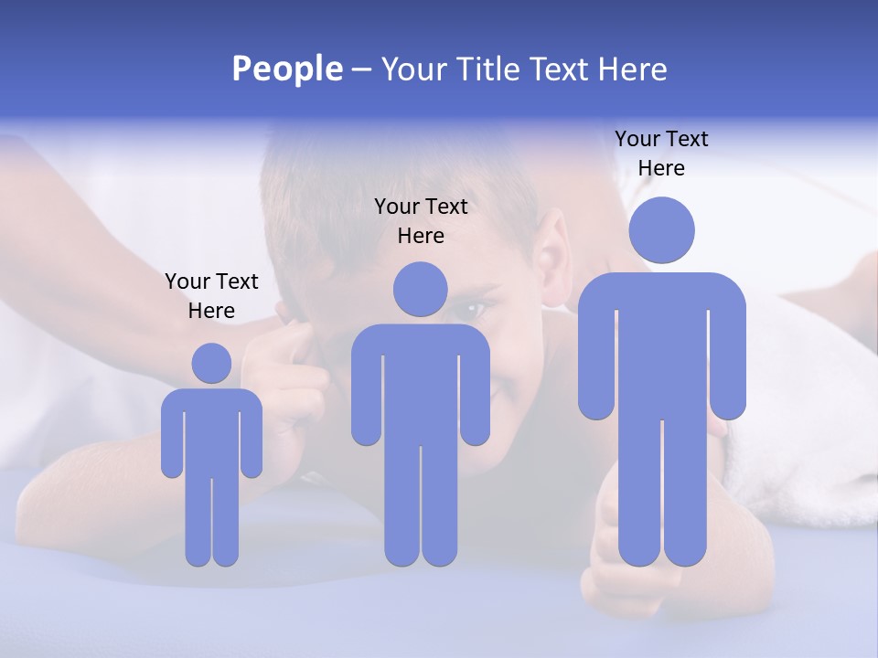 A Young Boy Is Smiling And Giving A Thumbs Up PowerPoint Template